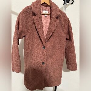 Daily ritual Cozy Brown Teddy Coat